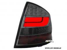 SW-Celis LED Rckleuchten Skoda Octavia II Limousine 1Z 04-08 smoke Lightbar