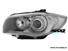 Angel Eye Scheinwerfer 1er BMW E87 E81 E88 E82 04-11 High LED Standlichtringe chrom