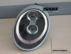 SW-Ltube Scheinwerfer fr Porsche 911 997 04-08 LED Standlicht Black