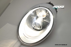 SW-Ltube Xenon Scheinwerfer fr Porsche 911 997 04-08 LED Standlicht chrom