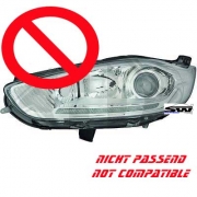 SW-DRL Scheinwerfer fr Ford Fiesta Mk7 JA8 Facelift 14-17 LED Tagfahrlicht schwarz 10Pin