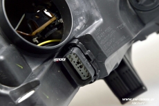 SW-DRL Scheinwerfer fr Ford Fiesta Mk7 JA8 Facelift 14-17 LED Tagfahrlicht schwarz 10Pin