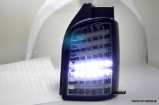 SW-Celis LED taillights VW T5 Type 7H 7E 03-15 chrome/black Lightbar