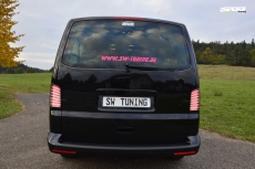 SW-Celis LED taillights VW T5 Type 7H 7E 03-15 chrome/black Lightbar