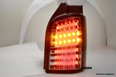SW-Celis LED taillights VW T5 Type 7H 7E 03-15 chrome/black Lightbar
