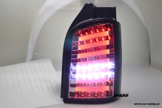 SW-Celis LED taillights VW T5 Type 7H 7E 03-15 chrome/black Lightbar