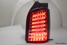 SW-Celis LED taillights VW T5 Type 7H 7E 03-15 chrome/black Lightbar