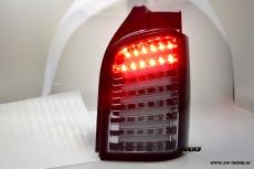 SW-Celis LED taillights VW T5 Type 7H 7E 03-15 chrome/black Lightbar