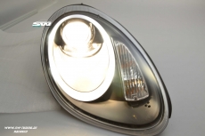 SW-Ltube Scheinwerfer fr Porsche Cayman Boxster 987 05-08 LED Standlicht Black