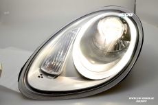 SW-Ltube Scheinwerfer fr Porsche Cayman Boxster 987 05-08 LED Standlicht chrom