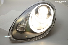 SW-Ltube Xenon Scheinwerfer fr Porsche Boxster Cayman 987 05-08 LED Standlicht Black