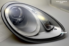 SW-Ltube Xenon Scheinwerfer fr Porsche Boxster Cayman 987 05-08 LED Standlicht chrom