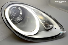 SW-Ltube Xenon Scheinwerfer fr Porsche Boxster Cayman 987 05-08 LED Standlicht chrom