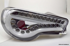 SW-Celi LED taillights for Toyota GT86 / Subaru BRZ 12-16 Lightbar chrome