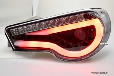 SW-Celi LED Rckleuchten fr Toyota GT86 / Subaru BRZ 12-16 Black Lightbar