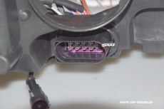 SW-DRL Scheinwerfer fr MB C-Klasse W204 / S204 07-11 LED TFL / LED Standlicht Lighttube black