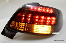SW-Light LED Rckleuchten fr Peugeot 206 und 206cc 98-09 smoke