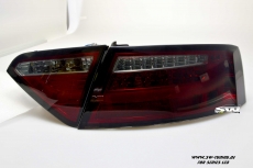 SW-Celi LED Rckleuchten fr Audi A5 8F 8T3 07-11 red/smoke Lightbar 2Trer fr Werks LED