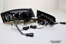 SW-Celi LED Rckleuchten fr Audi A5 8F 8T3 07-11 red/smoke Lightbar 2Trer fr Werks LED