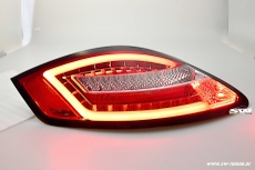 SW-Celi LED Tail Light for Porsche Boxster / Cayman 987 05-09 red / chrystal Lightbar