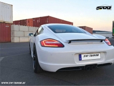 SW-Celi LED Tail Light for Porsche Boxster / Cayman 987 05-09 red / chrystal Lightbar