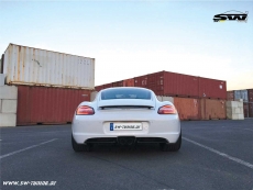 SW-Celi LED Tail Light for Porsche Boxster / Cayman 987 05-09 red / chrystal Lightbar