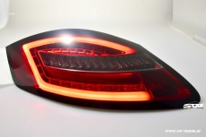 SW-Celi LED Rckleuchten fr Porsche Boxster Cayman 987 05-09 red/cherry Lightbar