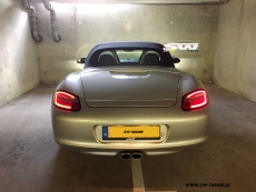 SW-Celi LED Rckleuchten fr Porsche Boxster Cayman 987 05-09 red/cherry Lightbar