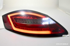 SW-Celi LED Rckleuchten fr Porsche Boxster Cayman 987 05-09 red/cherry Lightbar