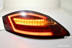 SW-Celi LED Rckleuchten fr Porsche Boxster Cayman 987 05-09 red/cherry Lightbar