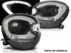SW-LTube headlights for Mini Countryman R60 10-14 LED Lighttube black