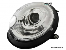 SW-LTube headlights for Mini Countryman R60 10-14 LED Lighttube chrome