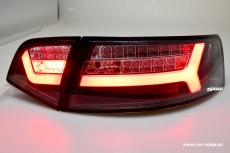 SW-Celi LED Rckleuchten fr Audi A6 4F C6 Facelift Limousine 09-12 black