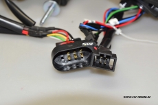 SW-Celi LED Rckleuchten fr Audi A6 4F C6 Facelift Limousine 09-12 red/chrystal