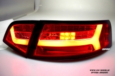 SW-Celi LED Rckleuchten fr Audi A6 4F C6 Facelift Limousine 09-12 red/chrystal