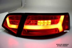 SW-Celi LED Rckleuchten fr Audi A6 4F C6 Facelift Limousine 09-12 red/chrystal