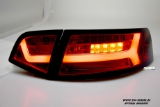 SW-Celi LED Rckleuchten fr Audi A6 4F C6 Facelift Limousine 09-12 red/smoke