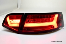 SW-Celi LED Rckleuchten fr Audi A6 4F C6 Facelift Limousine 09-12 red/smoke