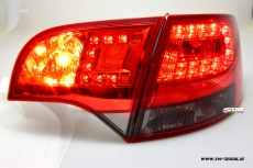 SW-Light LED taillights for Audi A4 B7 Avant 04-08 red/smoke
