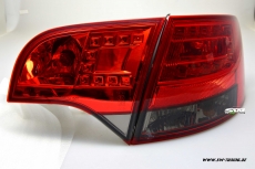 SW-Light LED taillights for Audi A4 B7 Avant 04-08 red/smoke