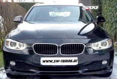 SWDRL Angel Eye headlights for BMW 3 Series F30 / F31 12-15 LED DRL helo rim black