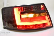 SW-Celi LED Rckleuchten Audi A6 4F Limousine 04-08 Lightbar smoke (fr 6Pin Serie Birne RL)