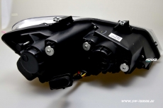 SW-Light headlights VW Polo V 6R 6C 10-17 LED U-Tube positionslight black RED-Line
