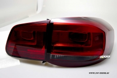 SW-Celi LED Rckleuchten fr VW Tiguan 5N 07-10 Lightbar red / smoke