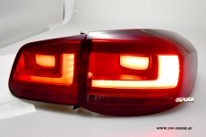 SW-Celi LED Rckleuchten fr VW Tiguan 5N 07-10 Lightbar red / smoke