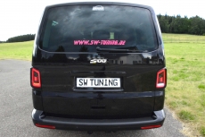 SW-Celis LED taillights for VW T5 Type 7H 7E 03-15 Black/smoke White-Lightbar