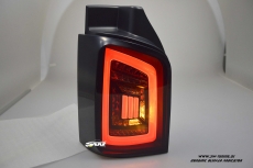 SW-Celis LED taillights for VW T5 Type 7H 7E 03-15 Black/smoke White-Lightbar