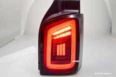 SW-Celis LED taillights for VW T5 Type 7H 7E 05-15 Black/smoke RED-Lightbar