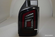 SW-Celis LED taillights for VW T5 Type 7H 7E 05-15 Black/smoke RED-Lightbar