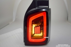 SW-Celis LED taillights for VW T5 Type 7H 7E 05-15 Black/smoke RED-Lightbar